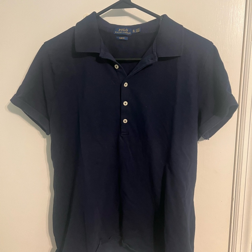 Polo by Ralph Lauren Women's Navy Shirt